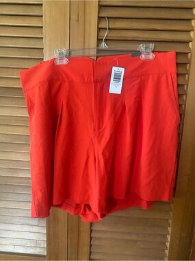 torrid Bright Red High-Waist Dress Shorts